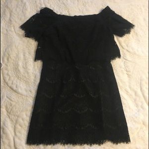 May & July off the shoulder dress